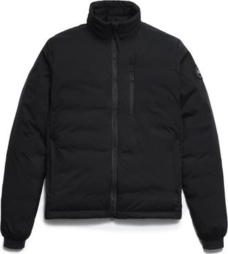 Canada Goose Lodge Jacket - Heren - Gewatteerde jassen - Zwart - XL - Leer - Jassen