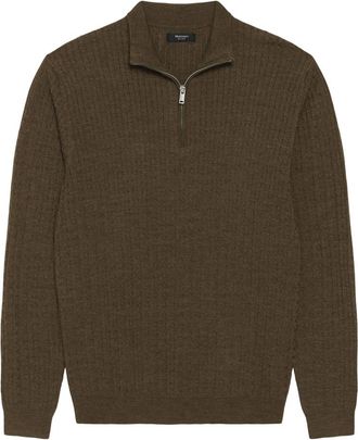 Matinique Turtleneck - Heren - Truien - Bruin - Maat: S