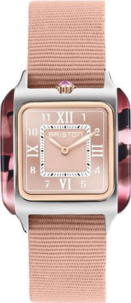 Briston Streamliner Quartz Pink Dial Ladies Watch 262030.PRA.UR.45.NPK