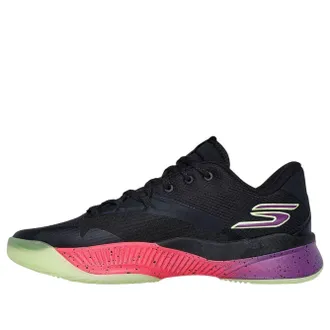 Skechers SKX Nexus Black Purple Pink 253015-BPPK