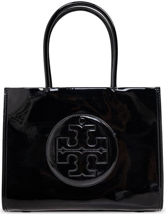 Tory Burch Black Ella Tote Bag - Womens - Polyurethane