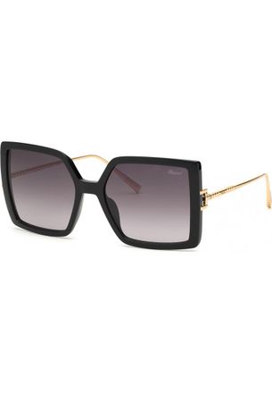 Chopard Womens SCH334M560BLK SCH334M 56 0BLK Sunglasses - Black - One Size