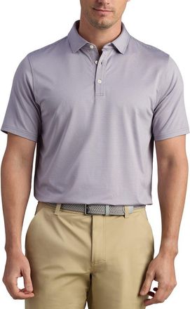 Rhone Drive Time Performance Polo in Purple Smoke Stripe at Nordstrom, Size Xx-Large