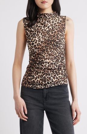 Rails Christen Leopard Print Top in Nala at Nordstrom, Size Xx-Small