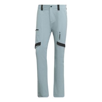 adidas Terrex Zupahike Pts Colorblock Elastic high waist Big Pocket Sports Pants Gray H51493
