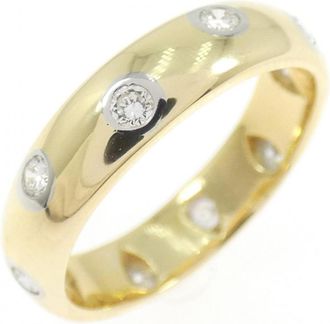 Tiffany & Co. Yellow Gold (18K) Platinum 950 Band Ring (Pre-Owned)