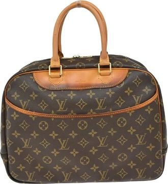 Louis Vuitton Pre-owned Handbags, female, Brown, Size: ONE SIZE Pre-owned Vintage Monogram Keepall Travel Bag