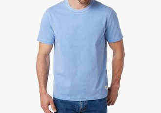 Fair Harbor Saltaire Short Sleeve Tee In Blue
