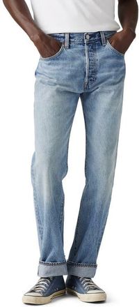 Levi's 501 93 Straight Leg Selvedge Jeans in Beautiful Disaster Selv at Nordstrom, Size 30 X 32
