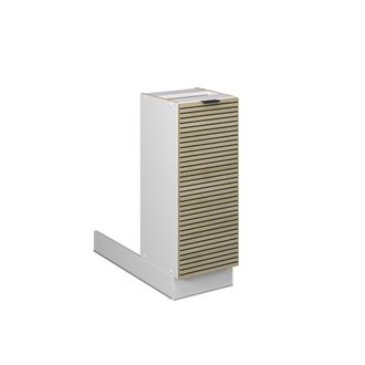 Vicco Isla De Cocina Fame-line, Panel De Roble, 30 Cm Sin Encimera