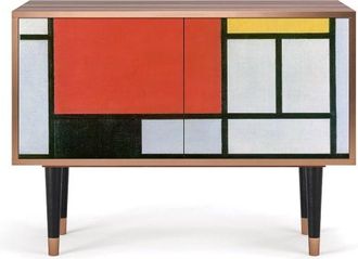 StoryZ Aparador bajo multicolores 2 puertas L 94 cm