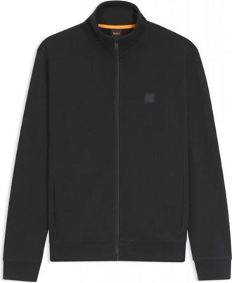 HUGO BOSS Zestart Half Zip Sweatshirt - Heren - Vesten met rits - Zwart - L - Katoen - Hoodies & sweatvesten