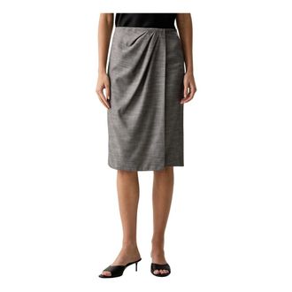 Patrizia Pepe Gonna midi a tubino - - Skirts - Donna - Grigio - S