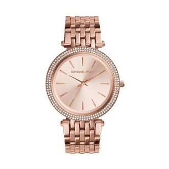 Michael Kors Darci Horloge - Dames - Horloges - Roze - ONE Size - Accessoires