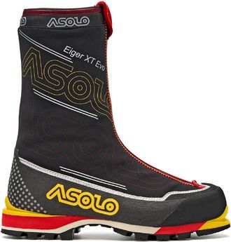 Asolo Mens Eiger XT Evo GVK Mountaineering Boots Black 11.5