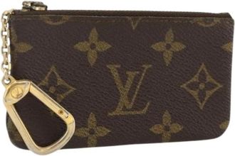 Louis Vuitton Pre-owned Coin Purse - Dames - Vintage Accessoires - Bruin - ONE Size - Vintage