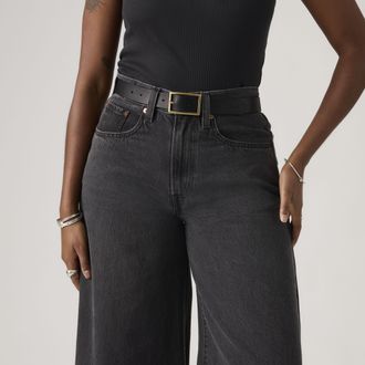 Levi's Rectangle Buckle Belt - Womens - 100 - Black