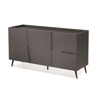 MondoViro Madia a 3 ante grigia cm 160x50 h80