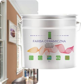 OEM Pintura Cer&aacute;mica Para Paredes, Lavable, Verde Delicado, 2 L, Resistente A Las Manchas