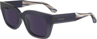 Calvin Klein Blue Square Ladies Sunglasses CK23540S 400 51