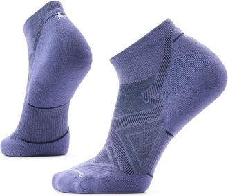 Smartwool Mens Performance Run Targeted Cushion Ankle Socks Blue L