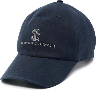 Brunello Cucinelli Baseball hat with embroidery