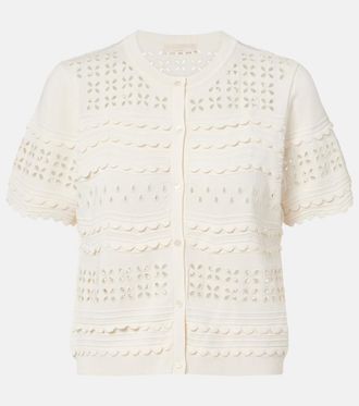 Ulla Johnson Abriana eyelet cardigan