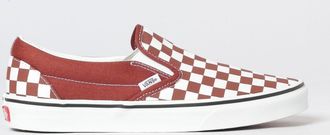 Vans Sneakers Classic Slip-On in cotone con stampa a scacchi marrone