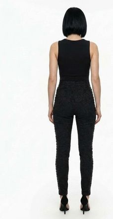 Dolce & Gabbana Cotton Skinny Leggings - Black