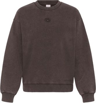 Ichi Felpa Chicory Coffee W Chicory Rose - - Sweatshirts & Hoodies - Donna - Marrone - S