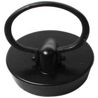 OEM Tap&oacute;n De Desag&uuml;e Universal, Juego De 2, Tap&oacute;n De Desag&uuml;e Para Ba&ntilde;era, Cocina, Ba&ntilde;o, Negro, Goma - Crezuo