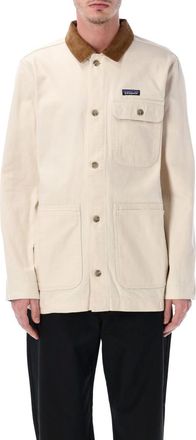 Patagonia Light Beige Logo Jacket