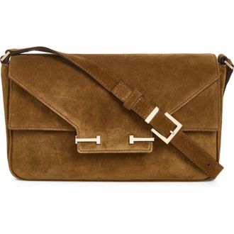 Tom Ford Small Suede Shoulder Bag in Whisky at Nordstrom