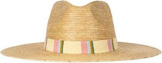 Sunshine Tienda Mariella Palm Sunhat in Beige Multi at Nordstrom, Size X-Small