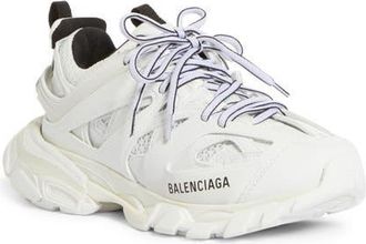 Balenciaga Track Sneaker in White/Black at Nordstrom, Size 6Us
