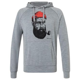 super.natural Fav Sailor Hoodie Hoodie f&uuml;r Herren | grau