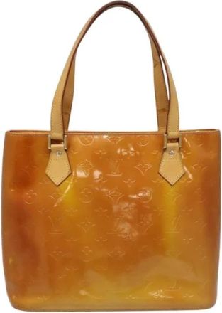 Louis Vuitton Tweedehands leren handtassen - Dames - Vintage Shopper - Beige - ONE Size - Leer - Vintage
