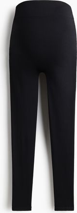 H&M MAMA Seamless Leggings - Schwarz