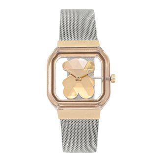 Tous Tous - D-Bear Party Horloge - Dames - Accessoires - Grijs - Maat: ONE Size