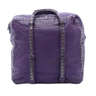 Bottega Veneta Pre-owned Handbag - Dames - Pre-owned - Paars - Maat: ONE Size Leer