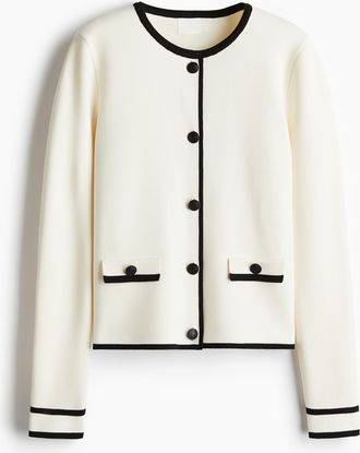 H&M Cardigan mit Taschen - Beige