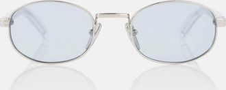 Prada Occhiali da sole rotondi Iconic Plaque