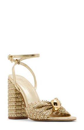Steve Madden Cheyla Ankle Strap Sandal in Gold at Nordstrom Rack, Size 8.5