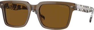 Vogue Eyewear VO5573S Polarized 314483 Mens Sunglasses Green Size 55