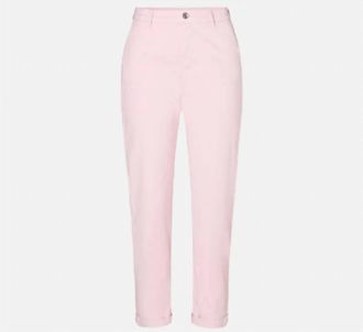 Mac Jeans Womens Turn Up Chinos In Pink