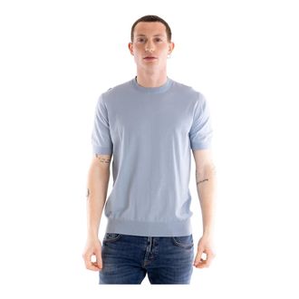 Paolo Pecora Uomo, Top, Blu, M, new