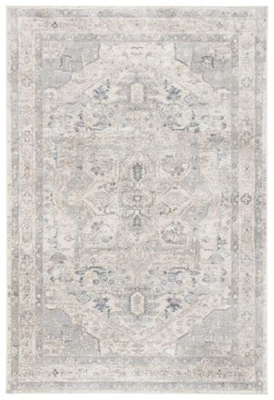 Safavieh Alfombra polipropileno marfil/gris 122 x 183 cm