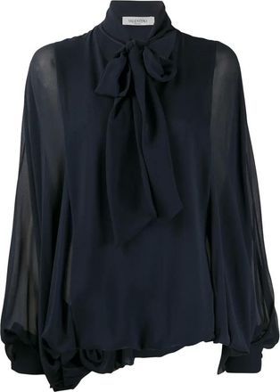 Valentino Mujer, Blusas y Camisas, Azul, Talla: 2XS