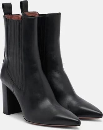 PARIS TEXAS Anja leather ankle boots