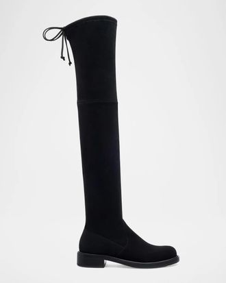 Stuart Weitzman Giseleland Suede Over-The-Knee Boots